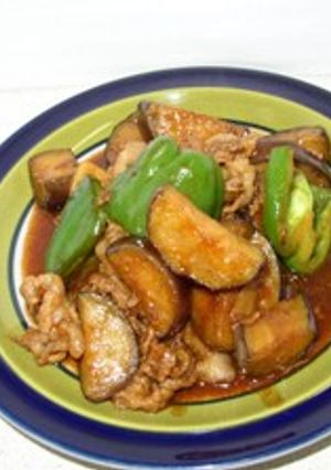 なすと豚肉のテンメンジャン炒め-レシピのメイン写真