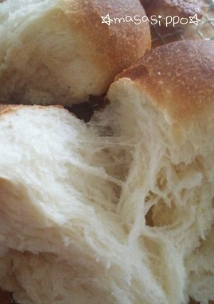 自家製酵母パン＊はちみつ牛乳手ごね食パン-レシピのメイン写真