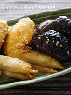 減塩☆手羽先となすのごまみそ煮-レシピのメイン写真