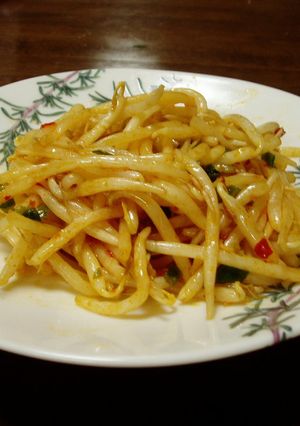 レンジで簡単！もやしのピリ辛あえ-レシピのメイン写真