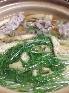 豚しゃぶ肉のはりはり鍋-レシピのメイン写真