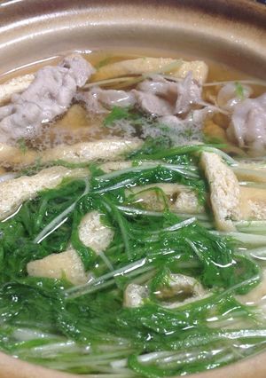 豚しゃぶ肉のはりはり鍋-レシピのメイン写真