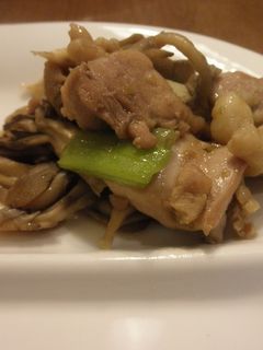 鶏とキノコのゆず胡椒炒め-レシピのメイン写真