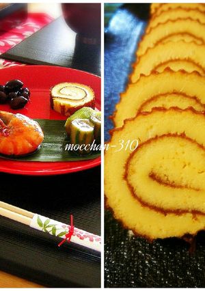 おせちの伊達巻*甘さ控えめ!-レシピのメイン写真
