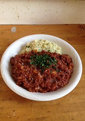 グーラシュのマッシュポテト添え-レシピのメイン写真