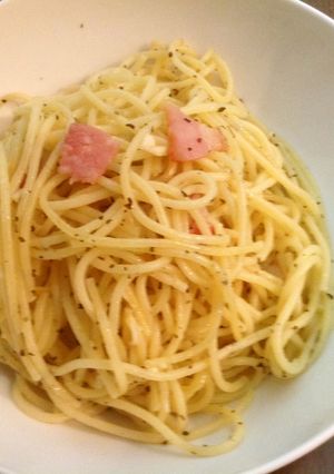 ベーコンとガーリックのパスタ-レシピのメイン写真