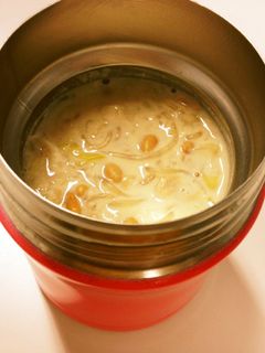 濃厚♡納豆豆乳スープ-レシピのメイン写真