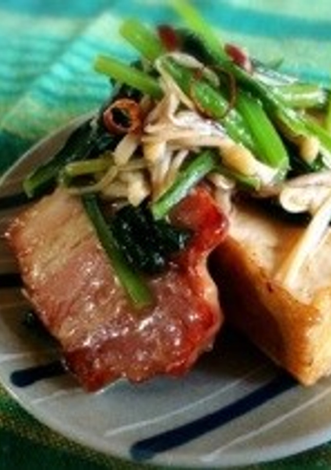 厚揚げと厚切りベーコンのとろっと煮-レシピのメイン写真