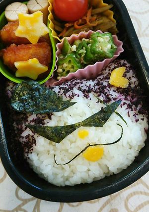 妖怪ウォッチ☆簡単キャラ弁♪ワルニャン-レシピのメイン写真