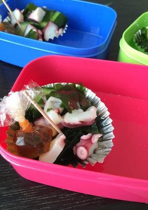 『お弁当』作りたて酢の物-レシピのメイン写真