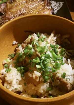 白ごはんで簡単♪豚肉と竹の子の混ぜご飯-レシピのメイン写真