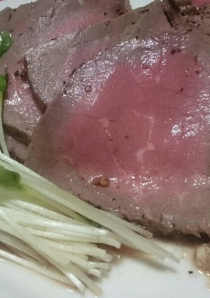 簡単ローストビーフ風-レシピのメイン写真