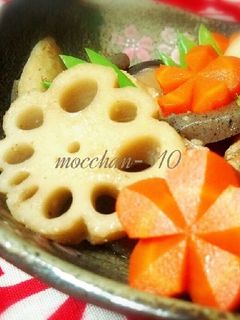 おせちのお煮しめ*筑前煮シンプルに美味-レシピのメイン写真