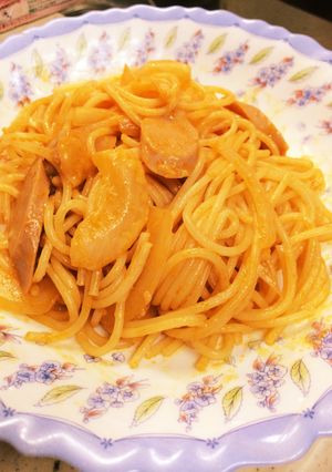 お家にある物でトマトクリームパスタ-レシピのメイン写真