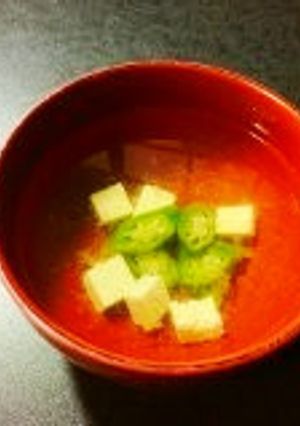 オクラとおとうふのお吸物～京都梅風味～-レシピのメイン写真
