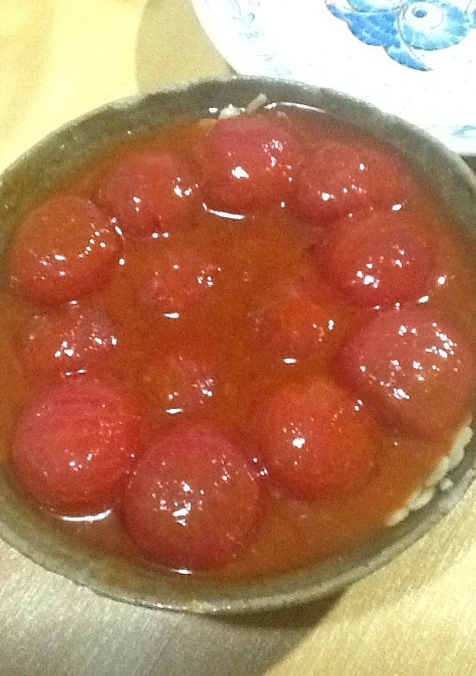 新体験！湯剥 トマト キムチ 토마토김치-レシピのメイン写真