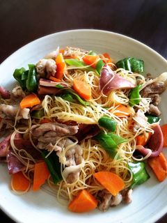激簡単!美味!焼きビーフン-レシピのメイン写真