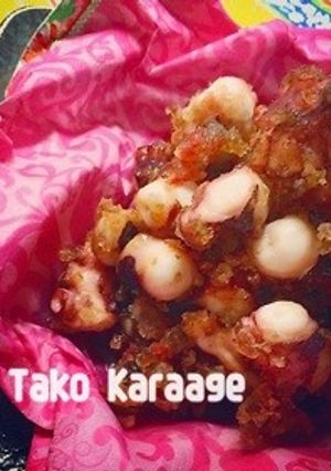 ご飯がススム♪たこ唐揚げ-レシピのメイン写真