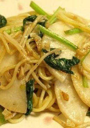 カブのアンチョビパスタ-レシピのメイン写真