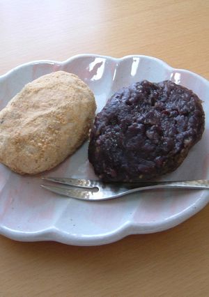 土鍋で作ったつぶあんで作るおはぎ-レシピのメイン写真