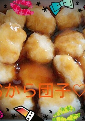 ダイエットに、もちもちおから団子♡-レシピのメイン写真