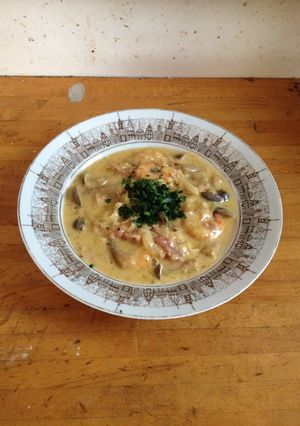 海老とキノコのクリーム煮-レシピのメイン写真