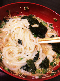 ぶっかけ卵うどん-レシピのメイン写真