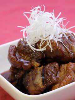 スペアリブのハチミツ黒酢煮-レシピのメイン写真