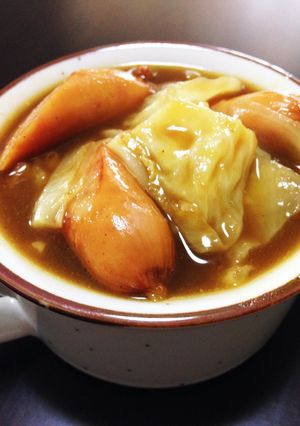 キャベツとウィンナーのカレースープ-レシピのメイン写真