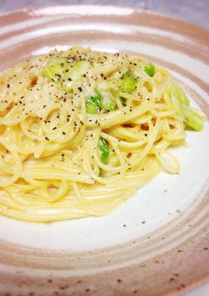 アンチョビとキャベツのクリームパスタ-レシピのメイン写真
