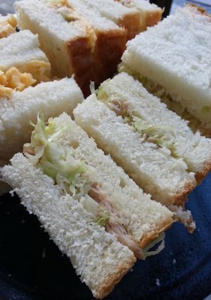 塩糀で作るツナとキャベツのサンドイッチ-レシピのメイン写真
