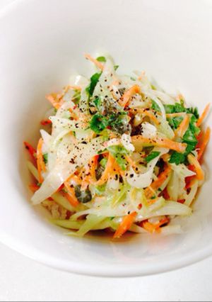 スライス野菜のヨーグルトサラダ-レシピのメイン写真