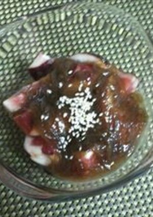 いちじくにもずく酢かけて-レシピのメイン写真