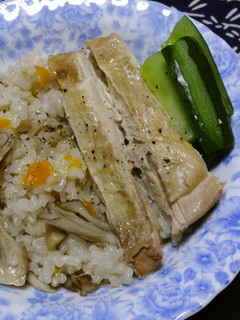 塩レモンで☆鶏と舞茸の炊き込みご飯♪-レシピのメイン写真