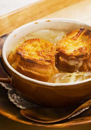 簡単白だしオニオングラタンスープ-レシピのメイン写真