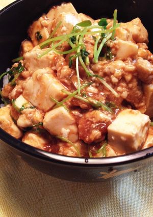 麻婆どうふ丼！ひき肉なくても-レシピのメイン写真