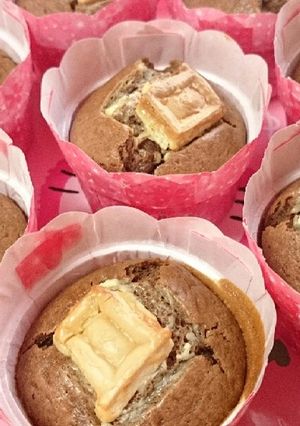 アイスクリームでチョコカップケーキ-レシピのメイン写真