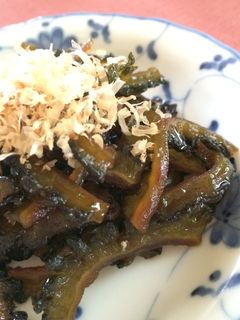 ゴーヤの佃煮-レシピのメイン写真