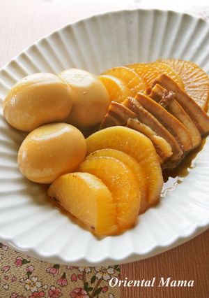 沖縄風美味しい大根と卵煮-レシピのメイン写真