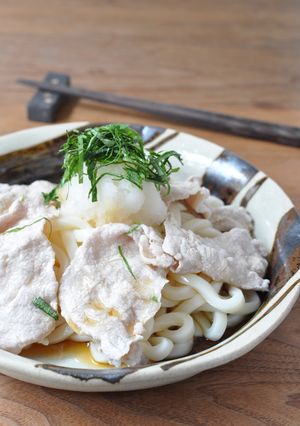豚しゃぶおろしうどん-レシピのメイン写真