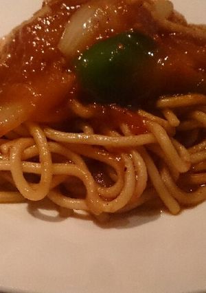 焼そば(トマト味)-レシピのメイン写真