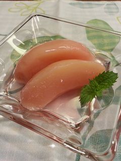 もも色のぉ~♪桃のコンポート-レシピのメイン写真