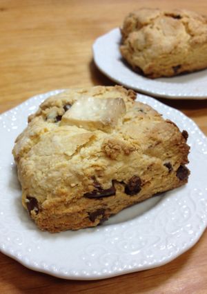 ダブルチョコレートスコーン-レシピのメイン写真