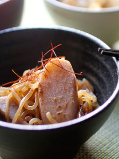 里芋としらたきの煮物-レシピのメイン写真