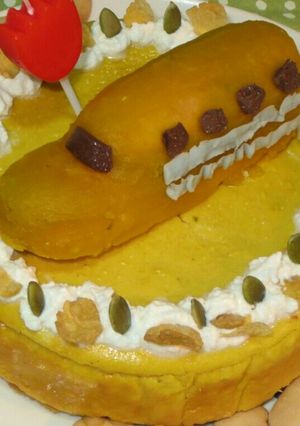 とっても簡単♪新幹線ケーキ-レシピのメイン写真