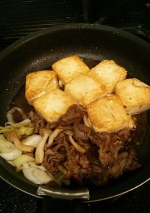 すき焼き風な豆腐ステーキ-レシピのメイン写真