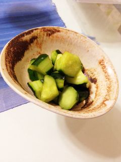 簡単!麺つゆとキュウリだけでもう一品!-レシピのメイン写真