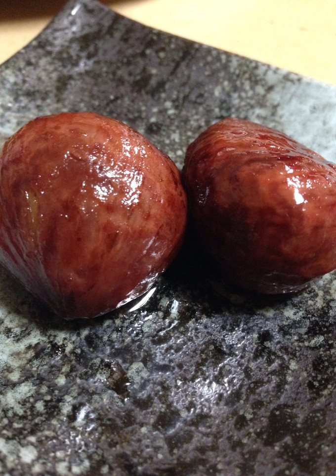 分量適当☆簡単！栗の渋皮煮-レシピのメイン写真
