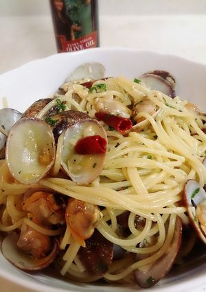 アサリたっぷり♡ボンゴレパスタ！-レシピのメイン写真