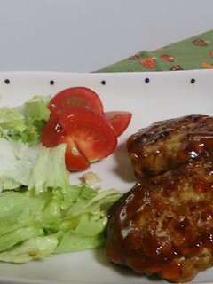 蓮根入り豆腐ハンバーグ-レシピのメイン写真